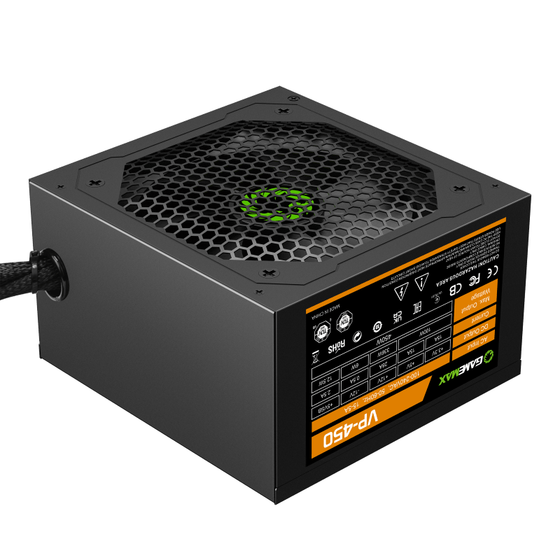 GAMEMAX VP-450 POWER SUPPLY 450W GAMEMAX VP-450 POWER SUPPLY 450W